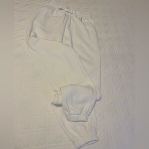 White Sweatpants By H&M